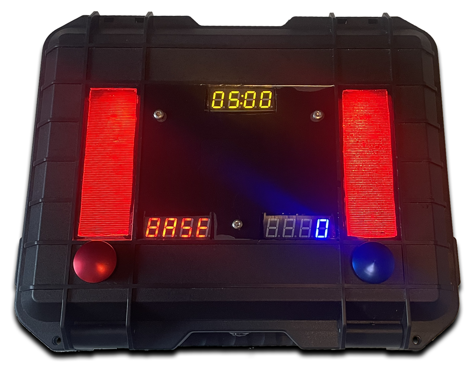 Gamecontroller, Base Attack and Defend game for paintball och airsoft.